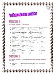 Prepositions after verbs and adjectives