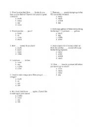 English worksheet: Adverb of frequency