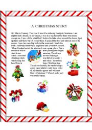English Worksheet: Christmas vocabulary 