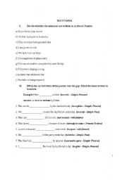 English worksheet: passive voice