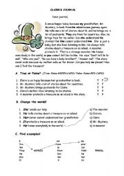 English Worksheet: worksheet