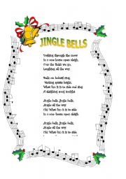 English Worksheet: Jingle bells