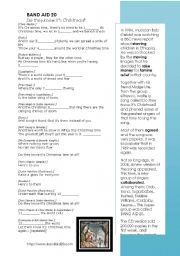 English Worksheet: Band aids 20 