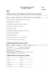 English worksheet: the fisherman and his wife