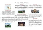 English Worksheet: The early history of Britain