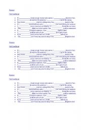 English worksheet: First Conditional