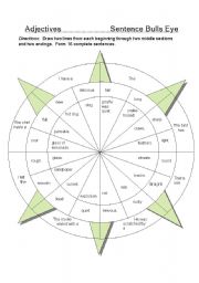 English Worksheet: bull eyes