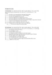 English Worksheet: AM IS ARE
