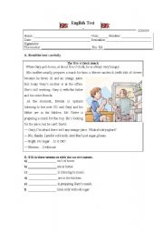 English Worksheet: Present Simple