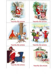 English Worksheet: Christmas and New Year 