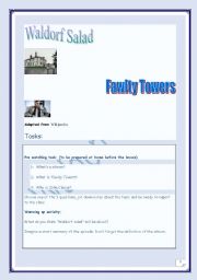 English Worksheet: Fawlty Towers, 