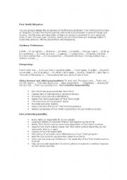 English Worksheet: Disagreeing and agreeing phrases