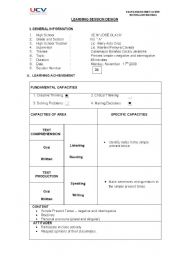 English worksheet: present simple negative