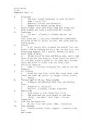 English Worksheet: China Study Guide