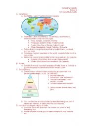 English Worksheet: History of India