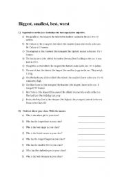 Superlatives_worksheet