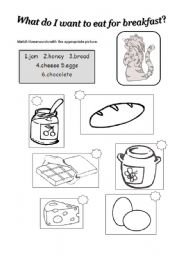 English worksheet: Breakfast