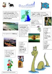 English Worksheet: Scotland 