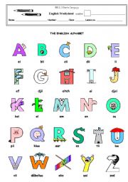 The alphabet