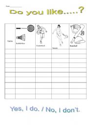 English worksheet: Sports interview