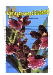 TEST 4 - Advanced Students