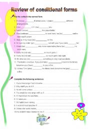 Review of Conditional forms