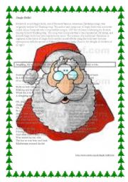 English Worksheet: Jingle Bells