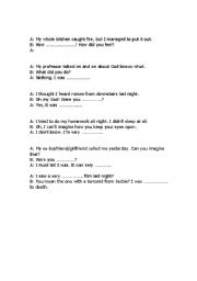 English Worksheet: Adjectives -ed, -ing