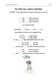 We wish you a Merry Christmas