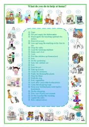 Things we can find at home - ESL worksheet by ichacantero