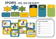 English Worksheet: PRESENT CONTINUOUS - SPORTS