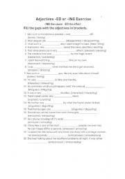 English Worksheet: 