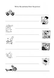 English worksheet: Present Continuous