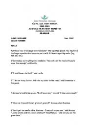 English Worksheet: grammar study sheet