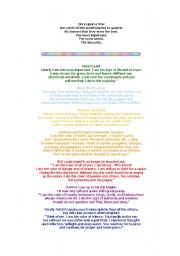 English Worksheet: colors