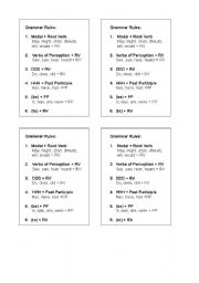 English worksheet: Easy-To-Use Grammar Rules