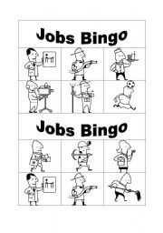 jobs bingo part 2