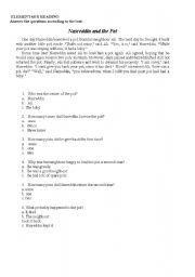 English Worksheet: Nasreddin and the Pot