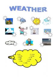 English Worksheet: Weather