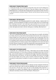 English Worksheet: How do I advise them?