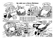 English Worksheet: Christmas