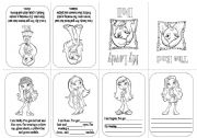 English Worksheet: MINI BOOK; My lovely doll