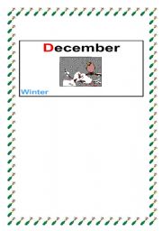 English Worksheet: months