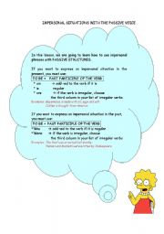 English Worksheet: PASSIVE VOICE