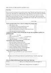 English Worksheet: have got/has got worksheet