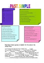 English worksheet: past simple