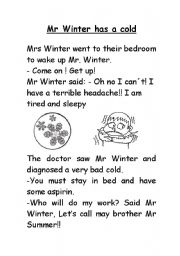 Mr Winter story