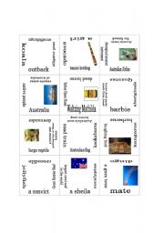 English Worksheet: Puzzle: Australia