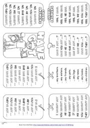 English Worksheet: My Mini Grammar Book