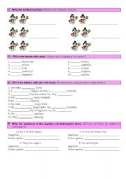 English Worksheet: English test- page3